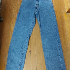Mens full blue jeans - 32x34 levis